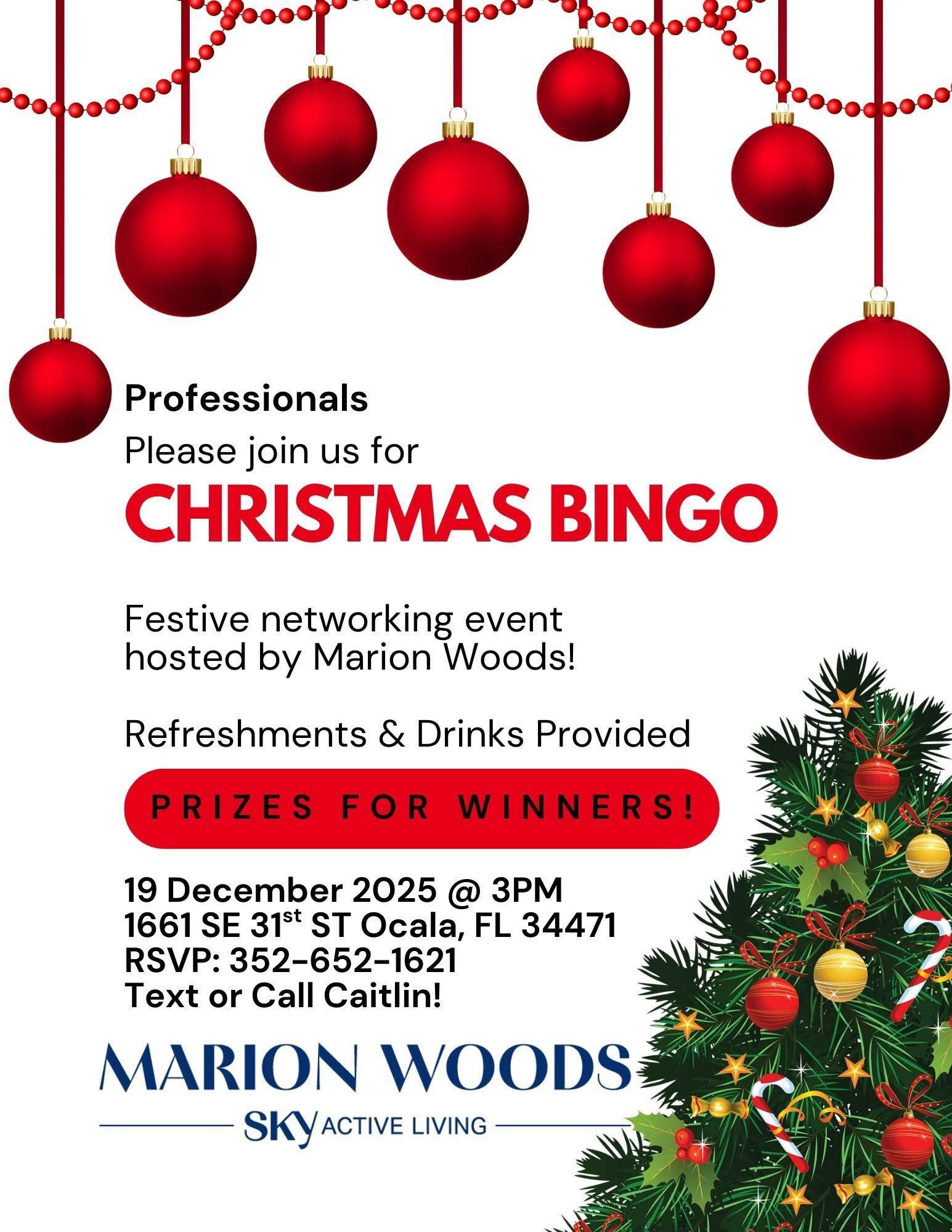 MarionWoodsChristmasBingo